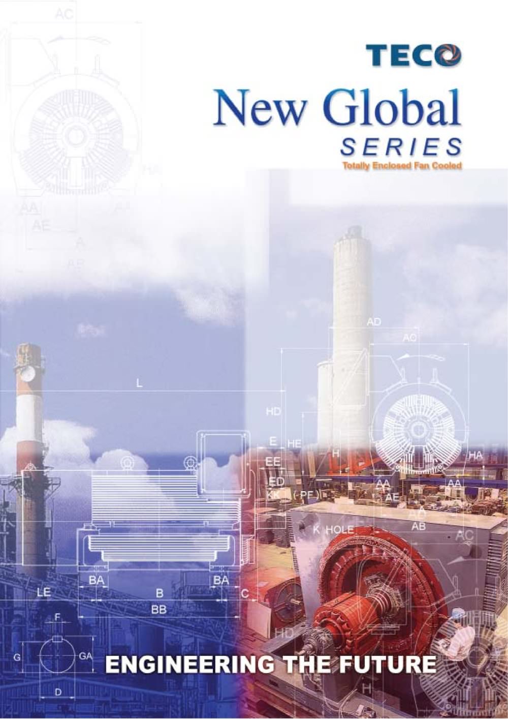 Cast Iron Frame TEFC Induction Motors - TECO Industrial Motors & Applications