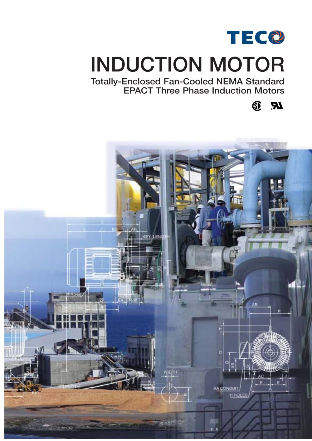 EPACT Three Phase Induction Motors - TECO Industrial Motors & Applications
