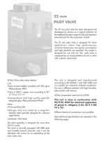 22 mm pilot valve