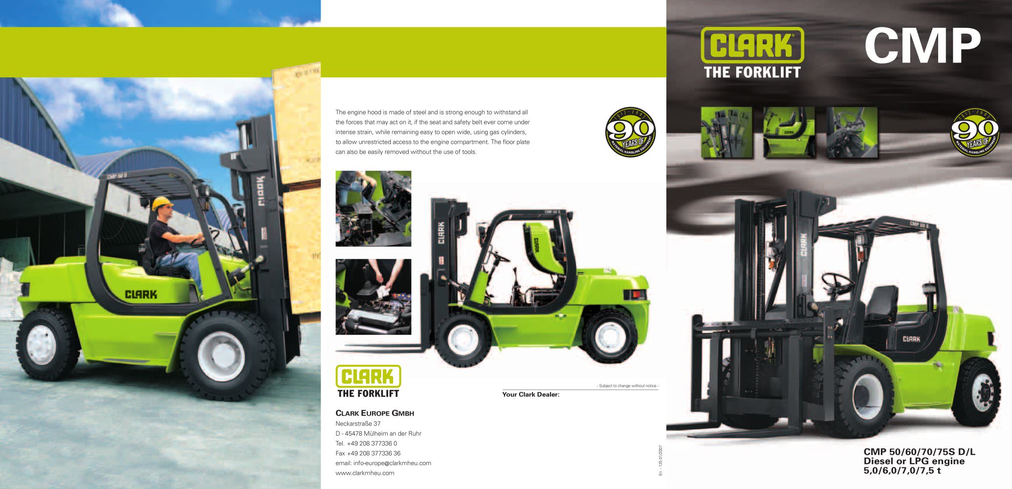 Clark CMP 50-75 - CLARK Material Handling