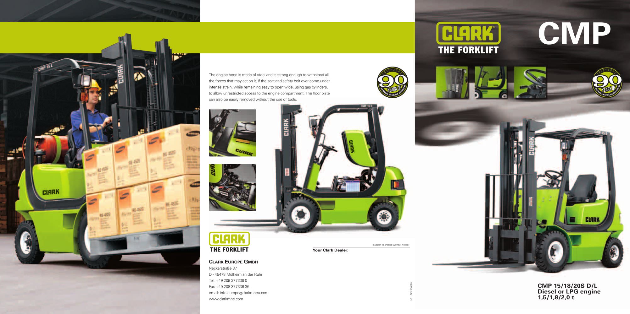CLARK CMP15-20 - CLARK Material Handling