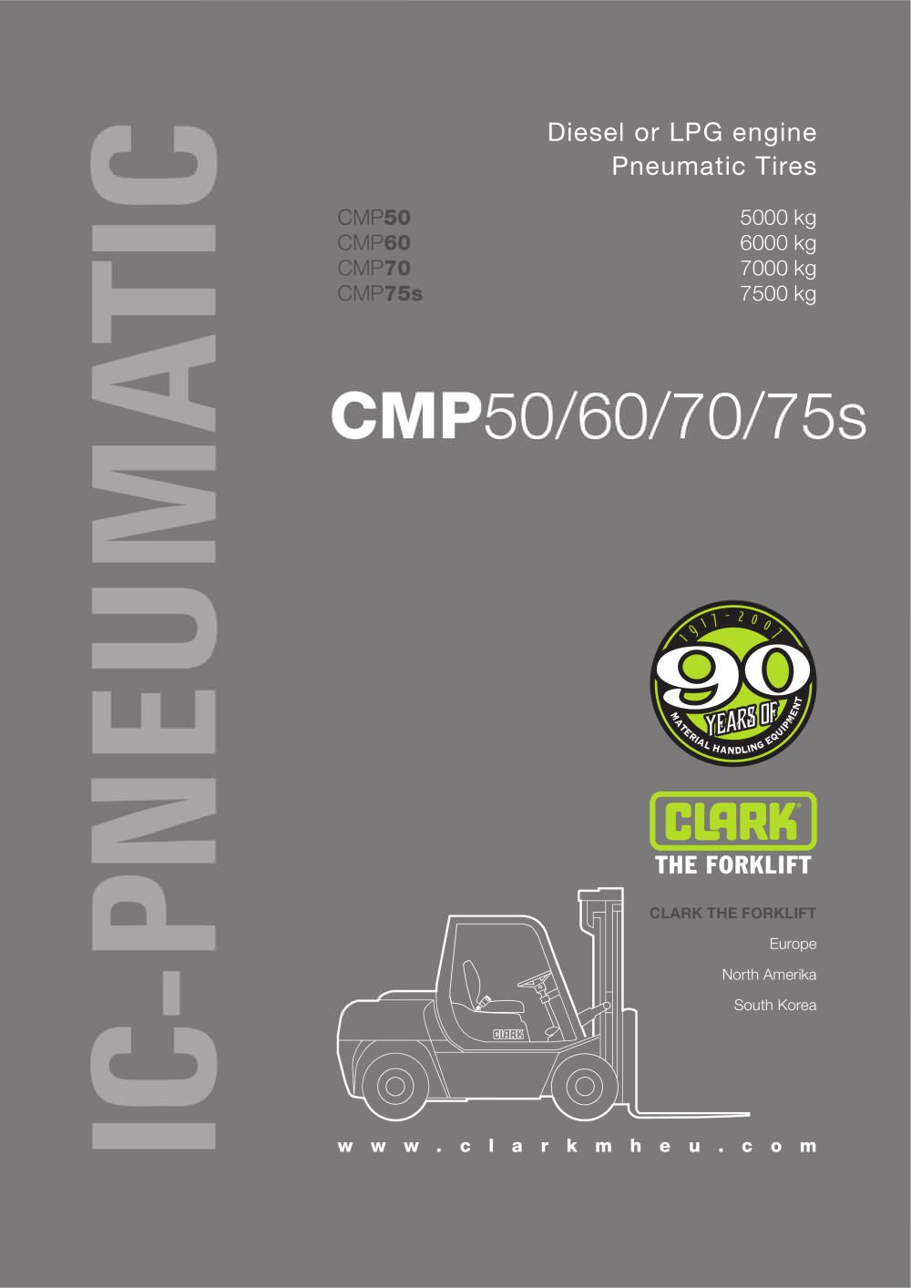 Data sheet Clark-CMP50-75s - CLARK Material Handling