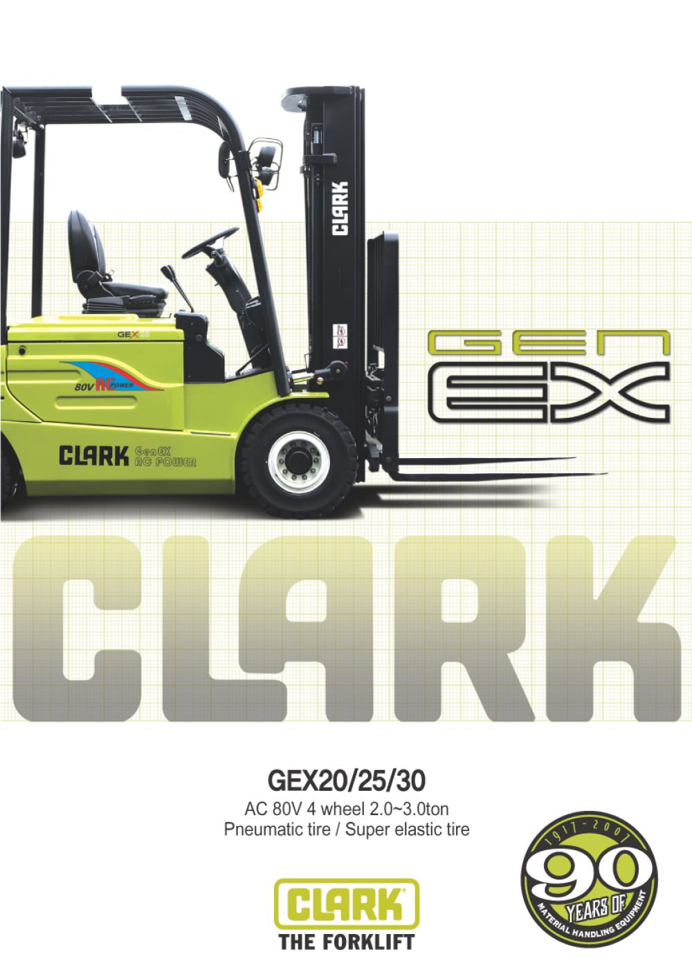 New GEX 20-30 - CLARK Material Handling