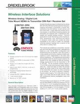 Tube Mount Transmitter Data Sheet