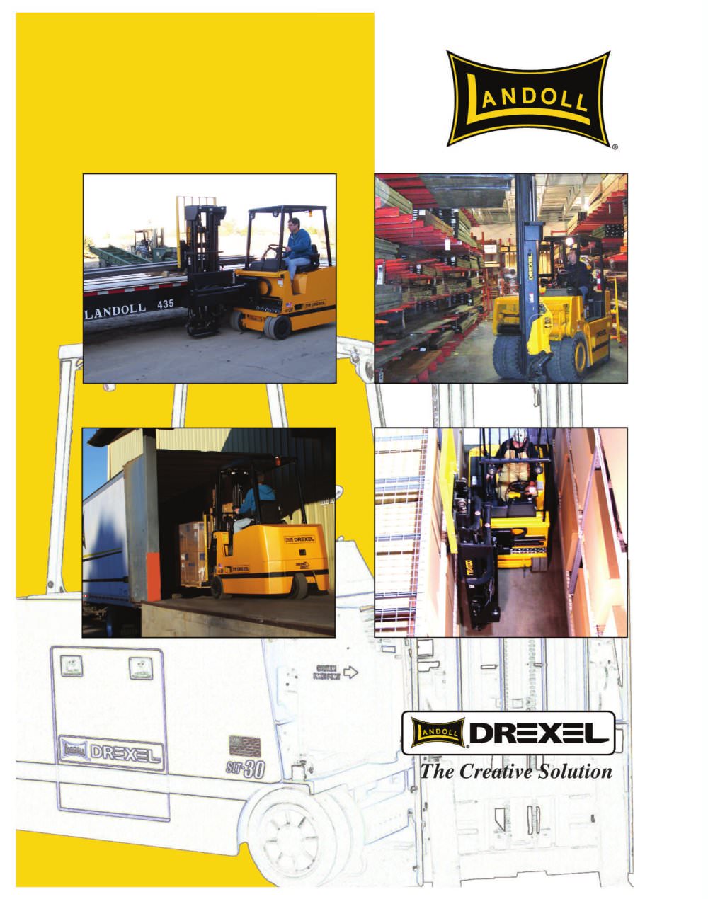 Drexel Family VNA Forklift Line Literature - Landoll