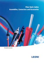 LEONI Fiber Optics,Assemblies, Connectors and Accessories