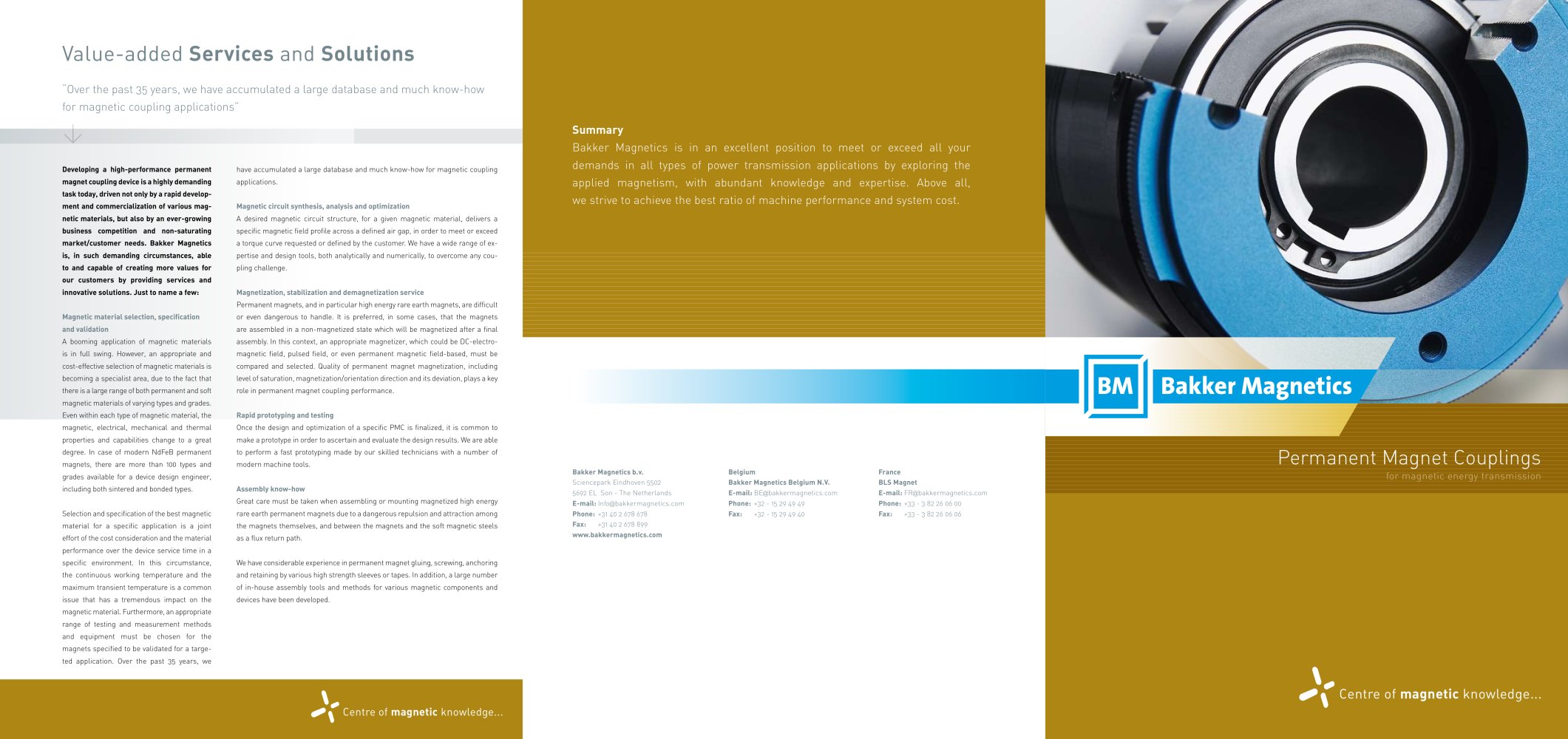 Permanent Magnet Coupling - BAKKER MAGNETICS