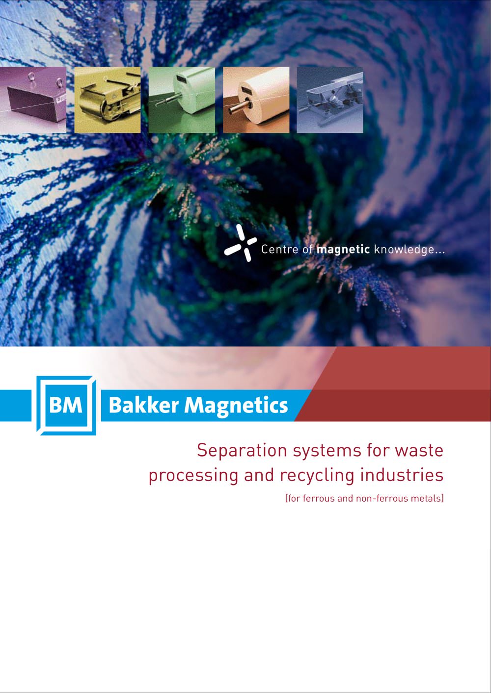 separation systems for waste processing and recycling industries - BAKKER MAGNETICS
