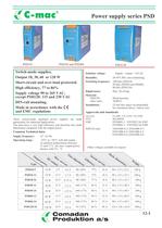 Power supply series PSD