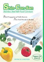 All stainless steel food conveyor