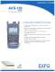 AXS-100&nbsp;Handheld&nbsp;OTDR&nbsp;Series p 1