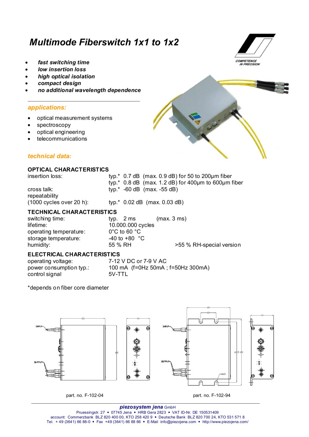 piezosystem jena - 161628