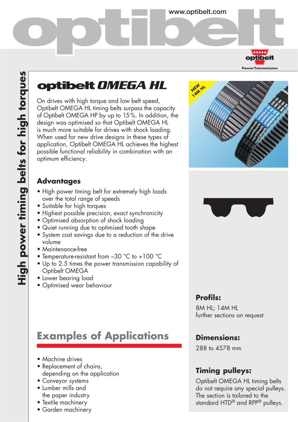 optibelt OMEGA HL - Optibelt