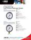 P-733 and P-734 Low Pressure Diaphragm Gauges - AMETEK U.S. GAUGE