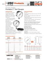 508/1408 Series Portable Test Gauges