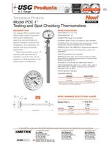 Model POC Testing Thermometers