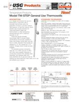 Model TW-STEP Thermowells