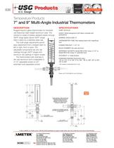Multi-Angle Industrial Thermometers
