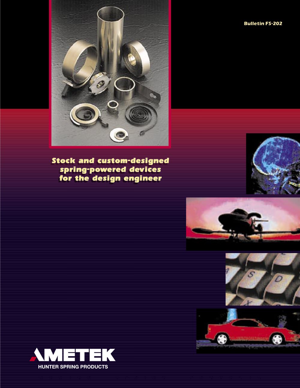 Constant Force Springs and Power Springs - AMETEK Hunter Products