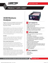Model303B Moisture Analyzer