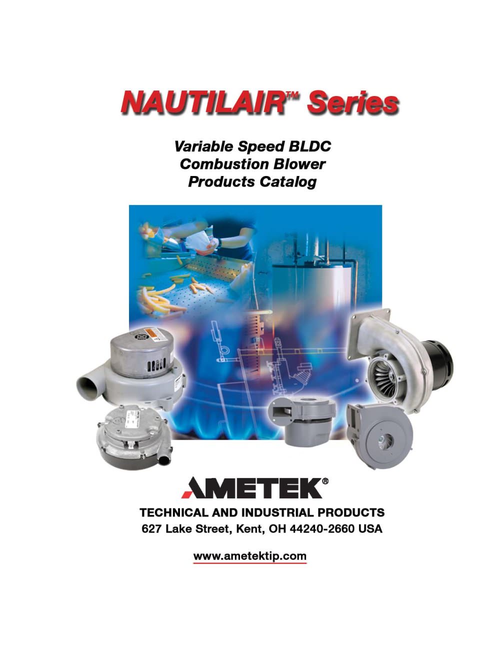 Nautilair Combustion Blowers - AMETEK Technical & Industrial products