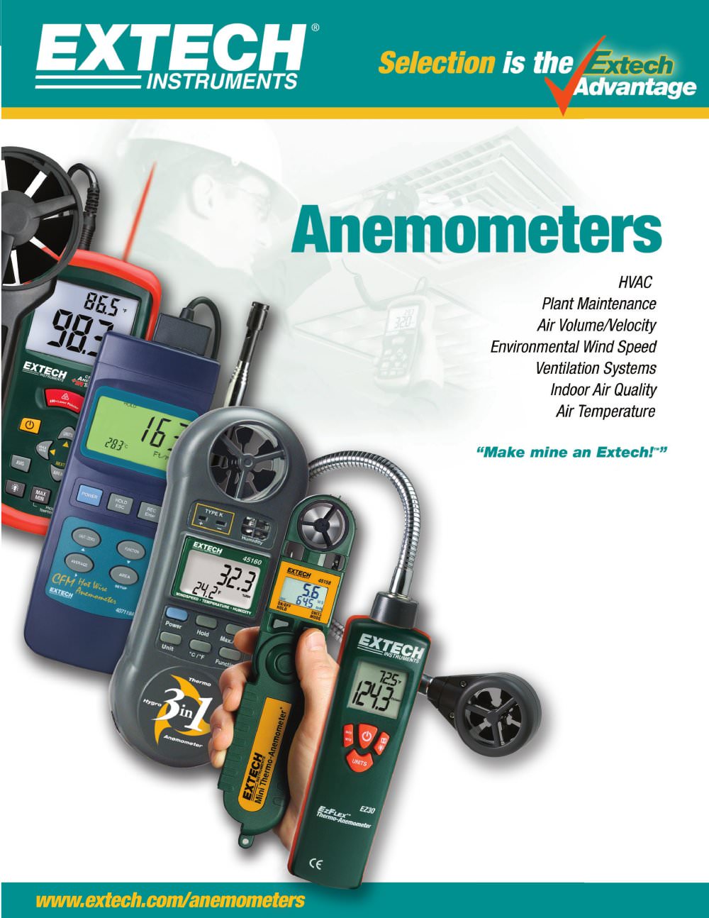 Anemometers - Extech