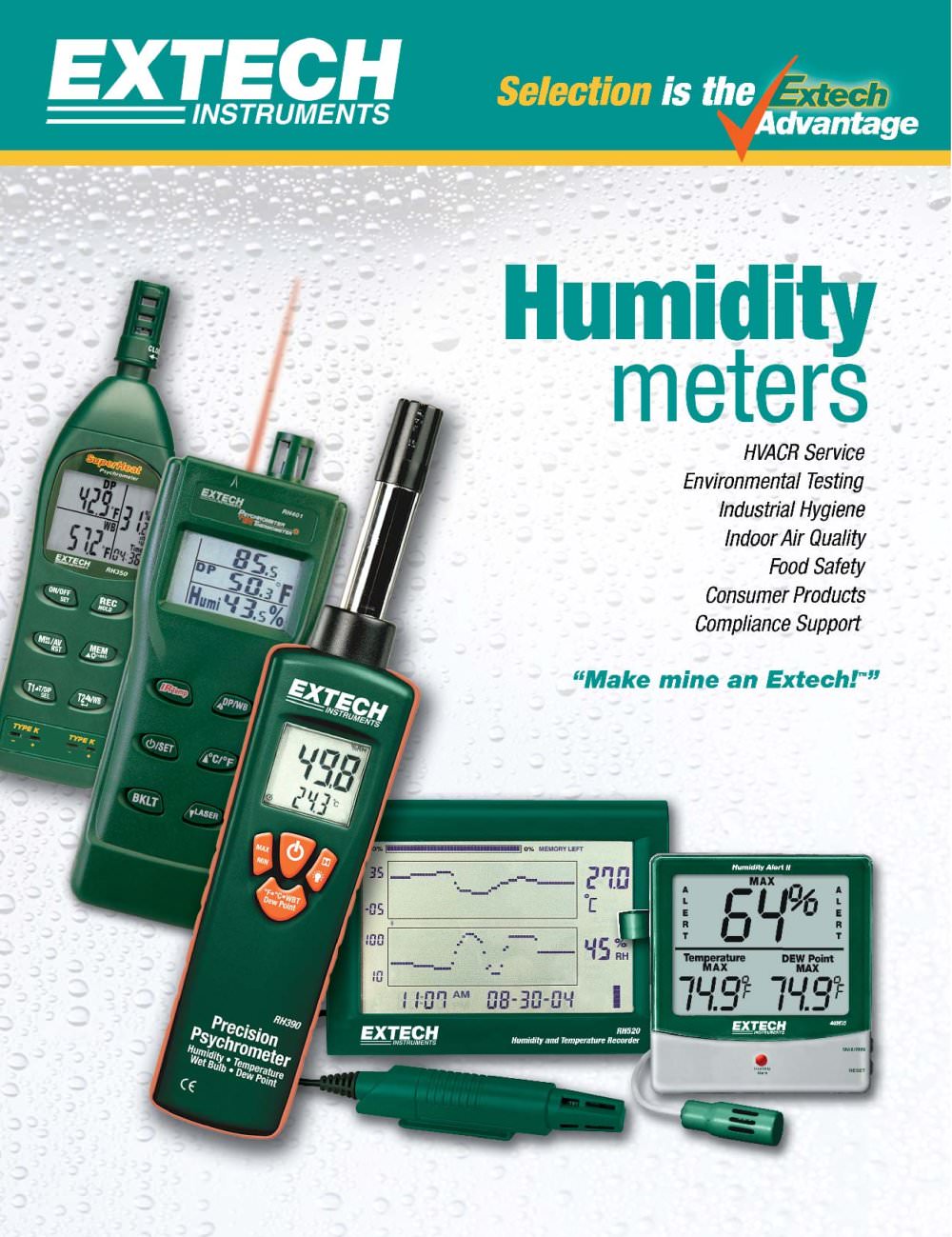 Humidity Meters - Extech