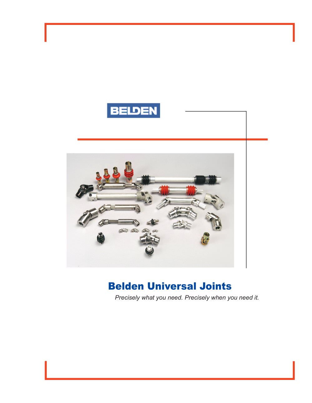 Belden Universal Joints - BELDEN