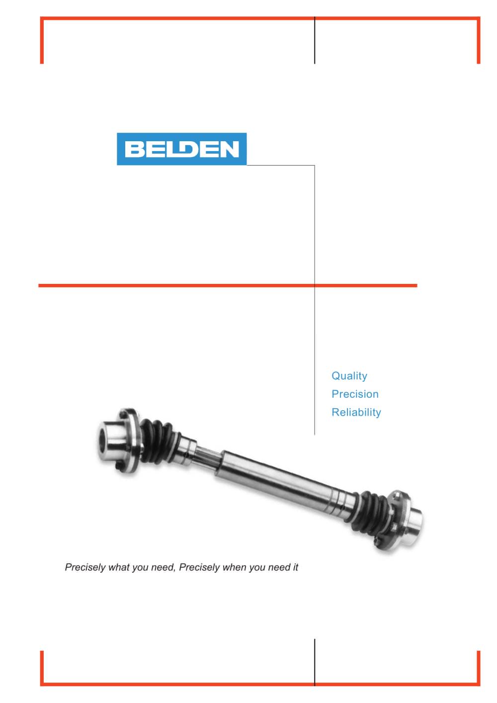 Catalog - BELDEN