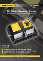 Enerpac XA Series Air Driven Hydraulic Pumps