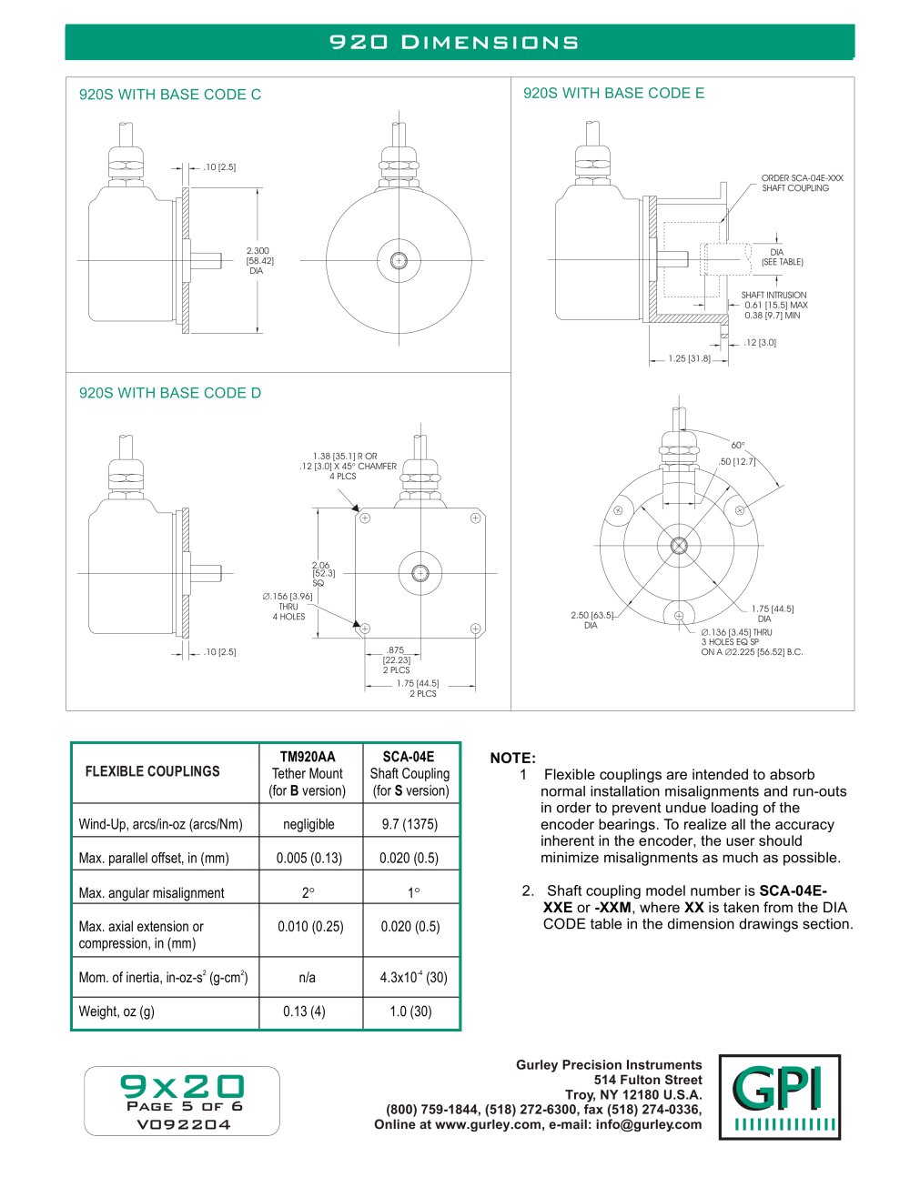 GURLEY Precision Instruments - 2649, 80647