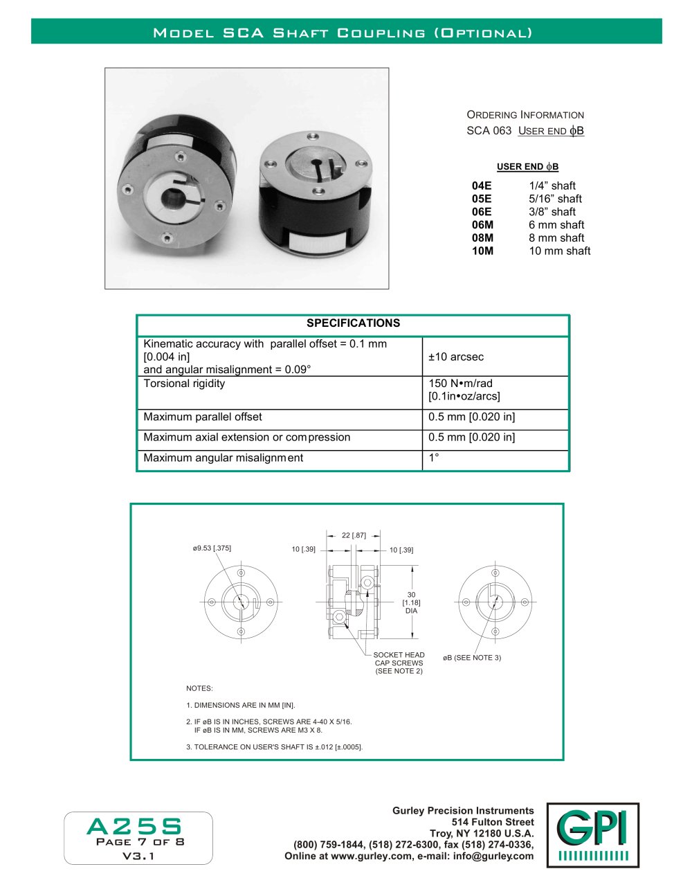 GURLEY Precision Instruments - 