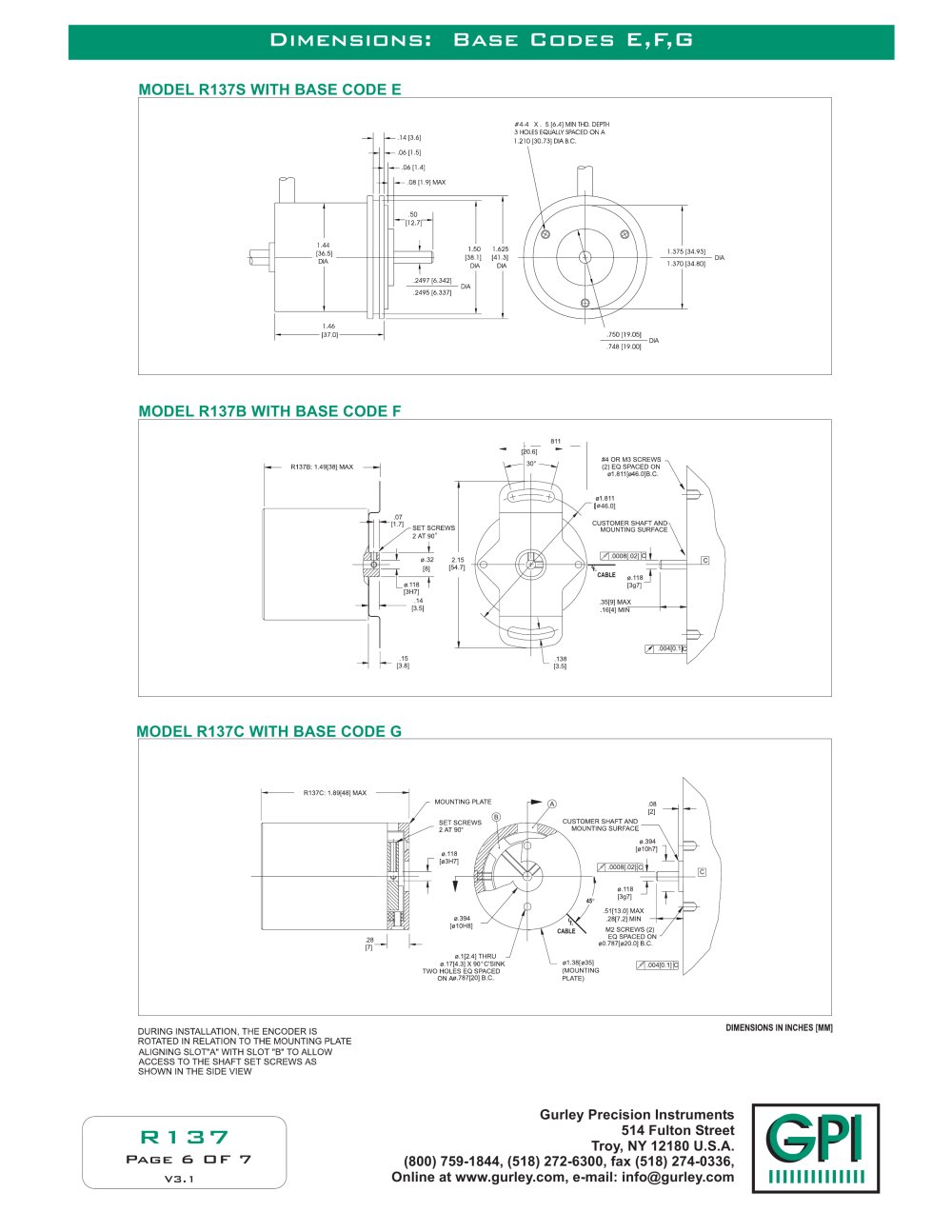 GURLEY Precision Instruments - 