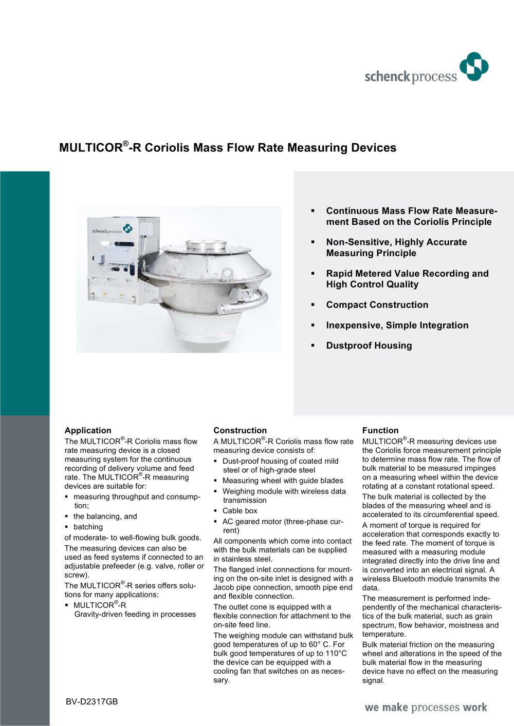 MULTICOR&reg; R 450 - Schenck Process