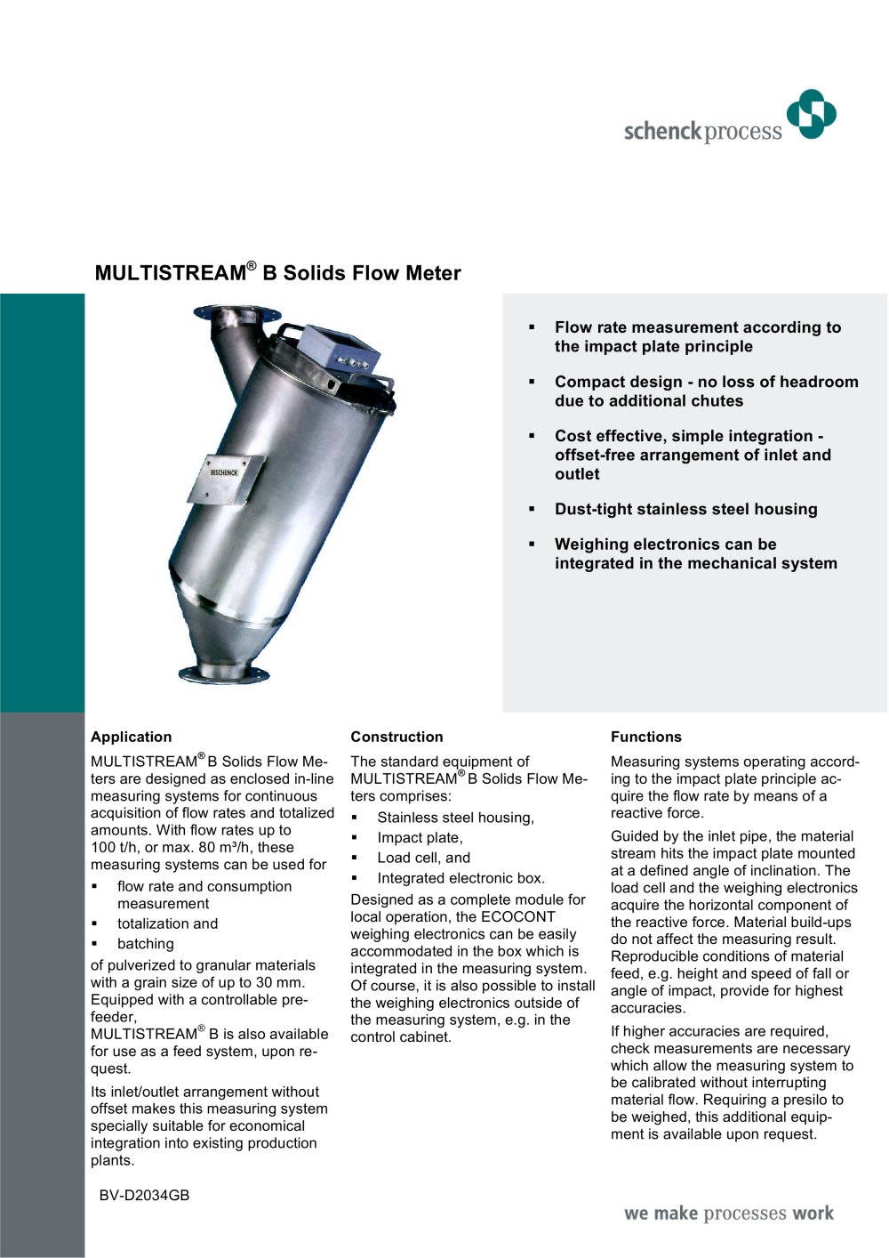 MULTISTREAM&reg; B - Schenck Process