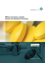 Precise weighing, feeding and measuring solutions for the Pharmaceutical Industry