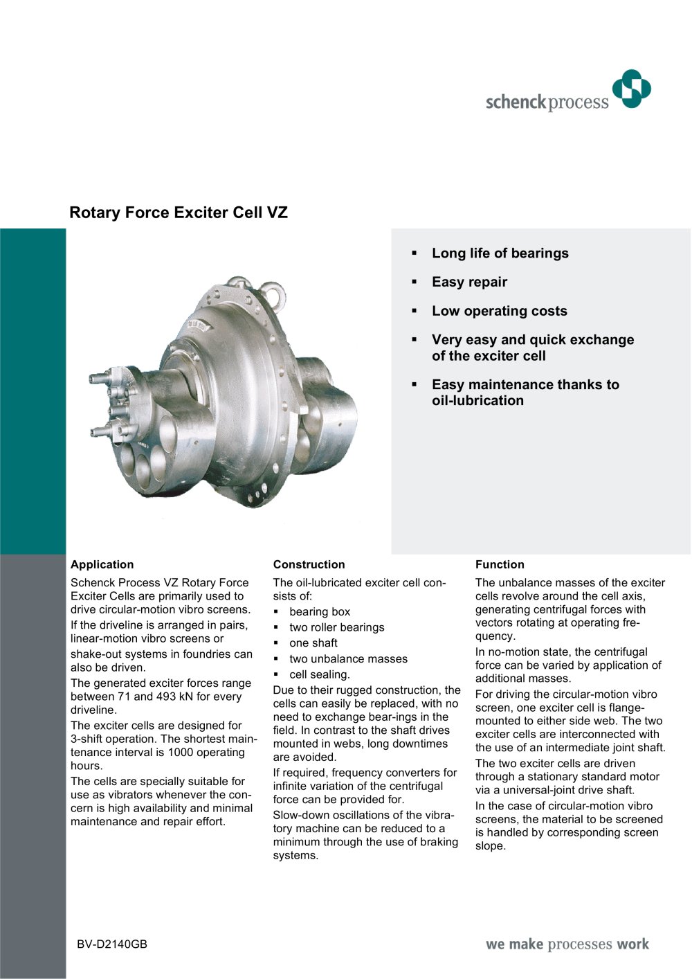 Rotary Force Exciters - Schenck Process