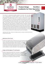 load banks for pulsed-mode operation