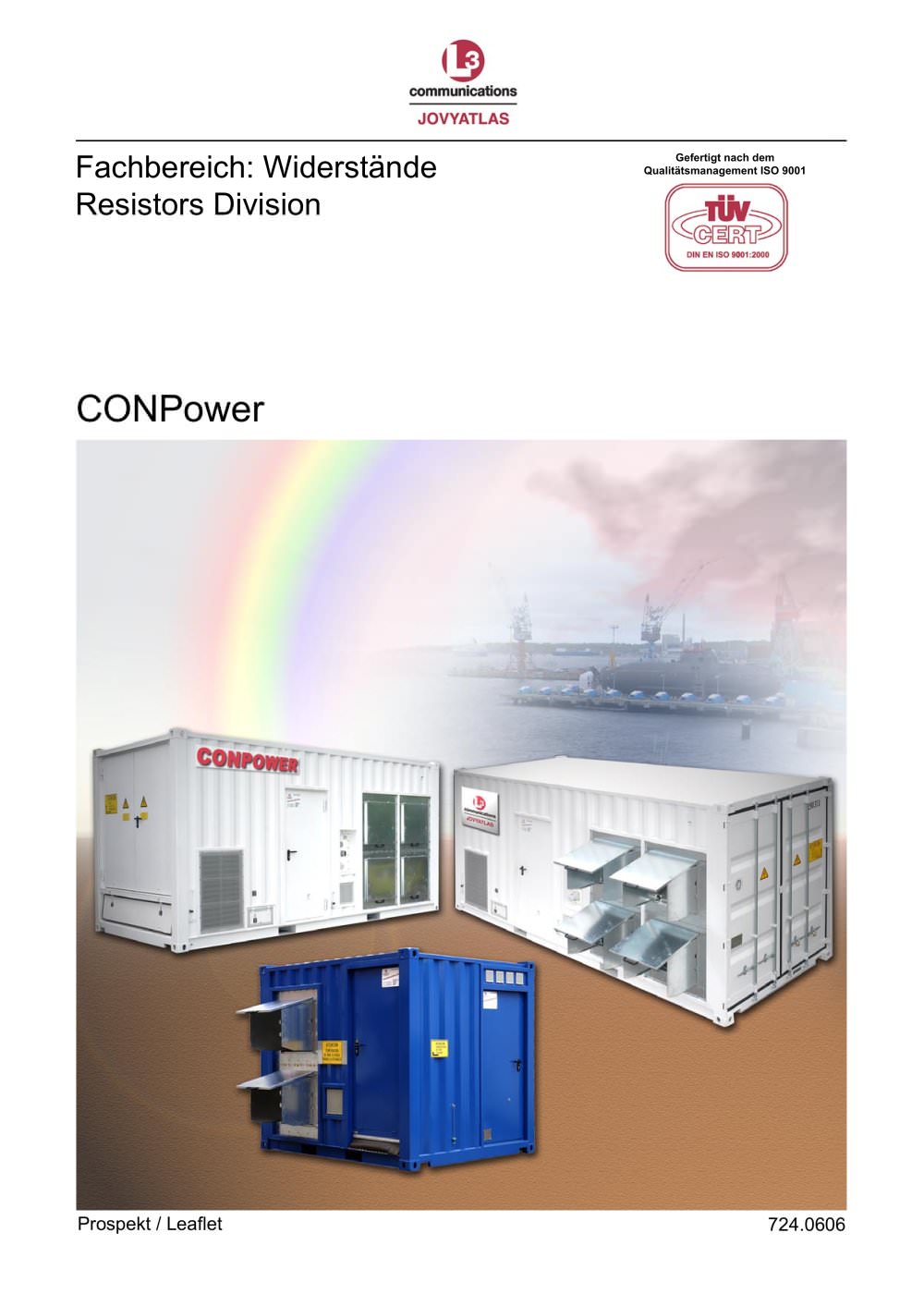 load banks up to 7.2 MW - JOVYATLAS