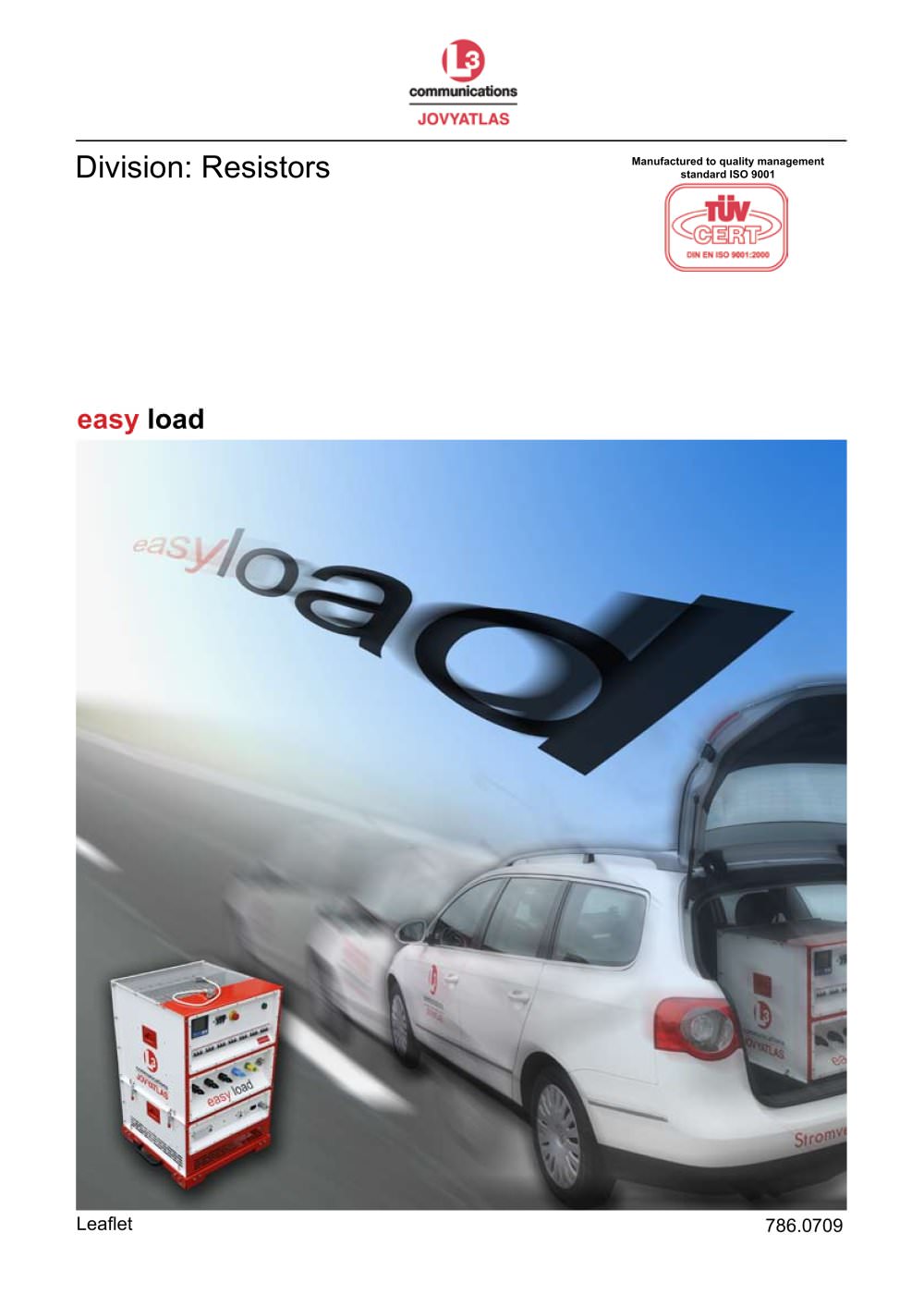 mobile load banks up to 100 kW - JOVYATLAS