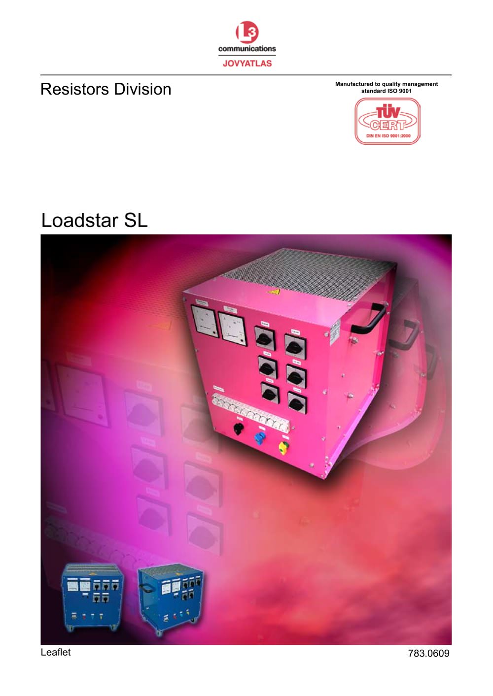 small load banks up to 20 kW - JOVYATLAS
