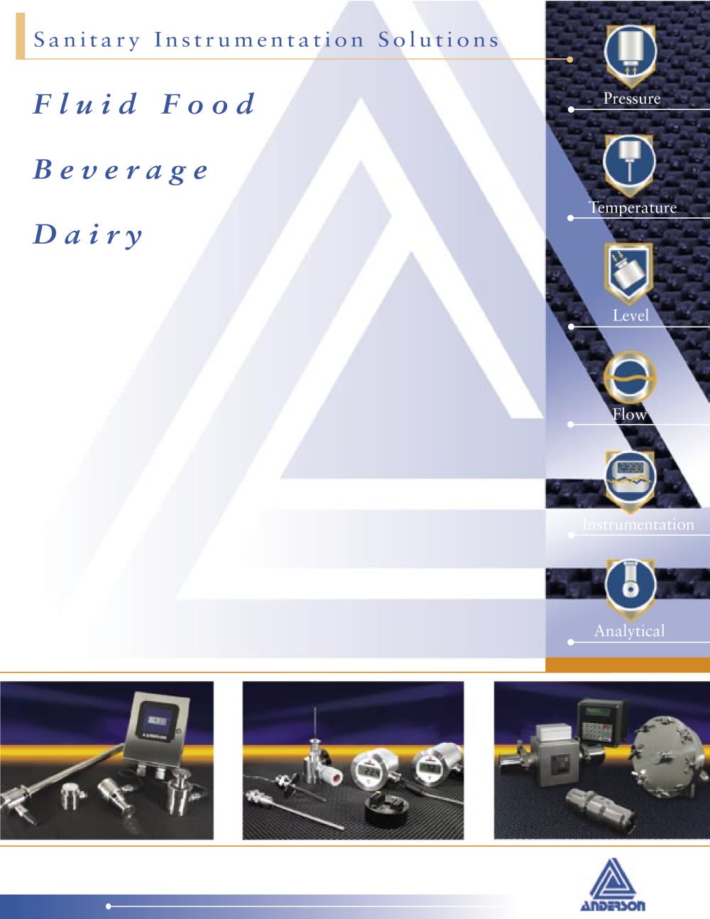 Fluid Food, Beverage, Dairy Product - Anderson Instrument