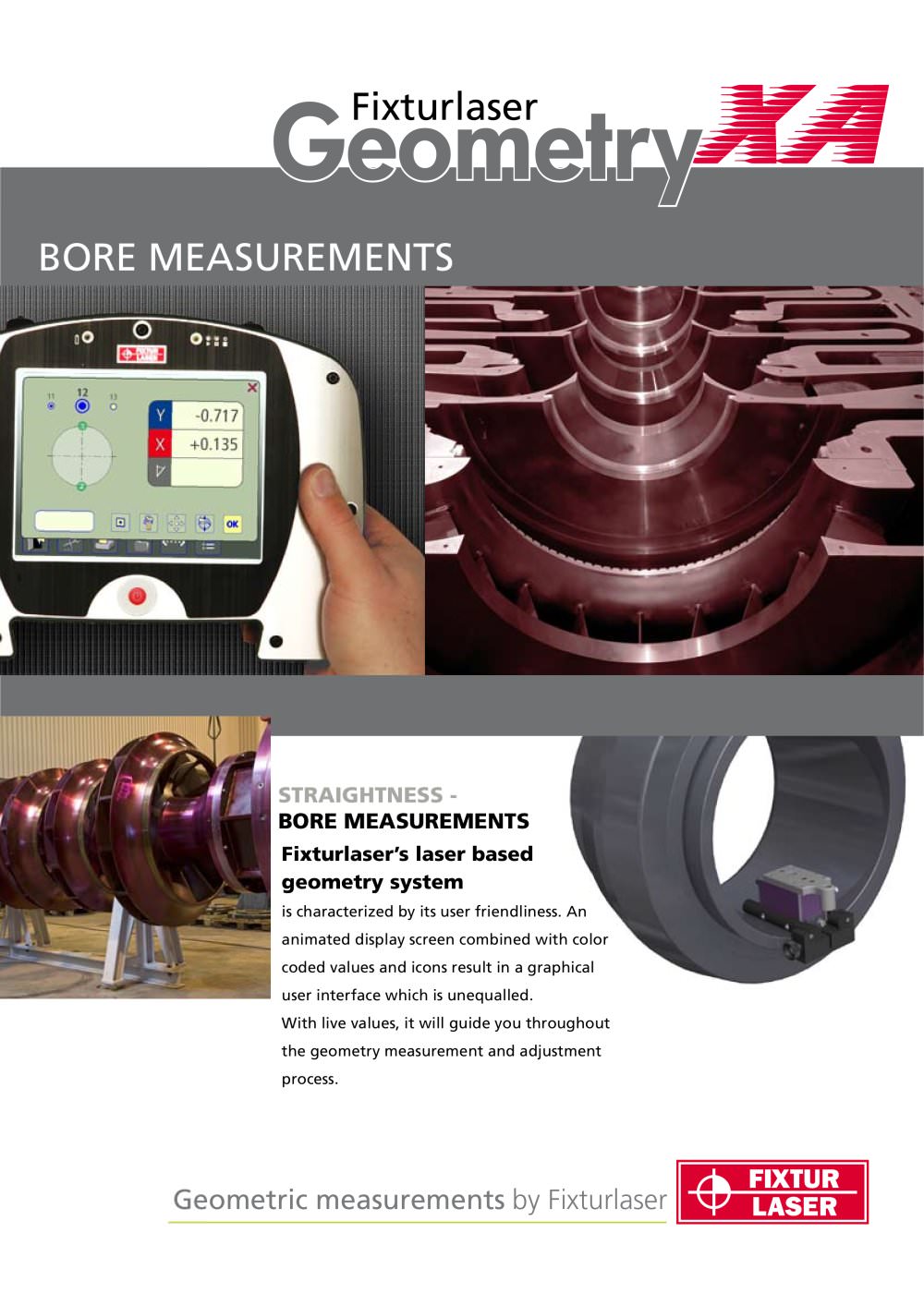 Fixturlaser XA Geometry - Bore Measurements - Fixturlaser