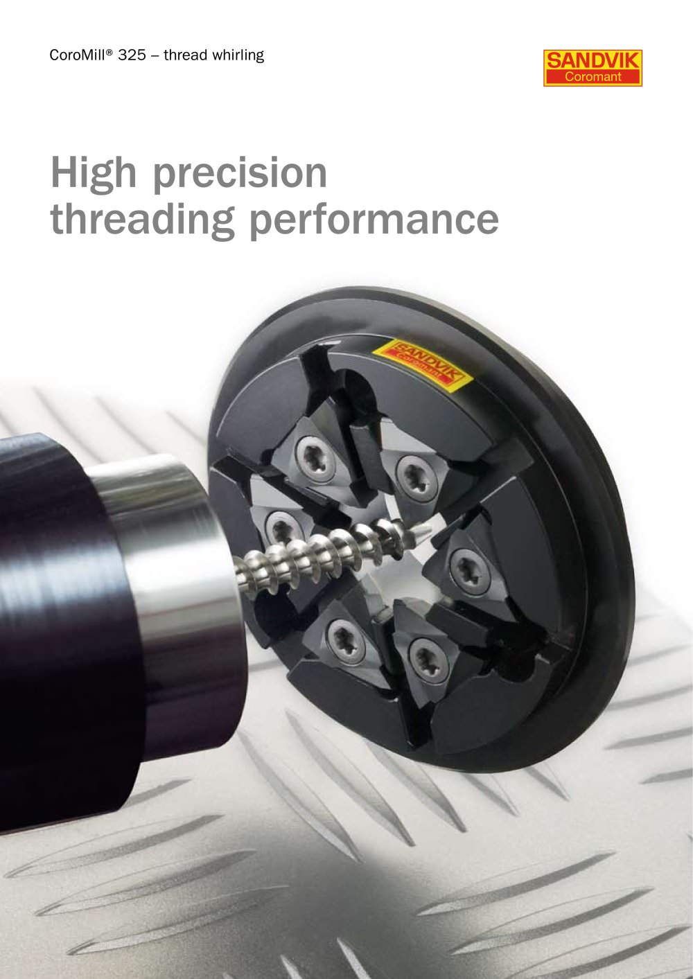CoroMill&reg; 325 - Thread whirling - Sandvik Coromant