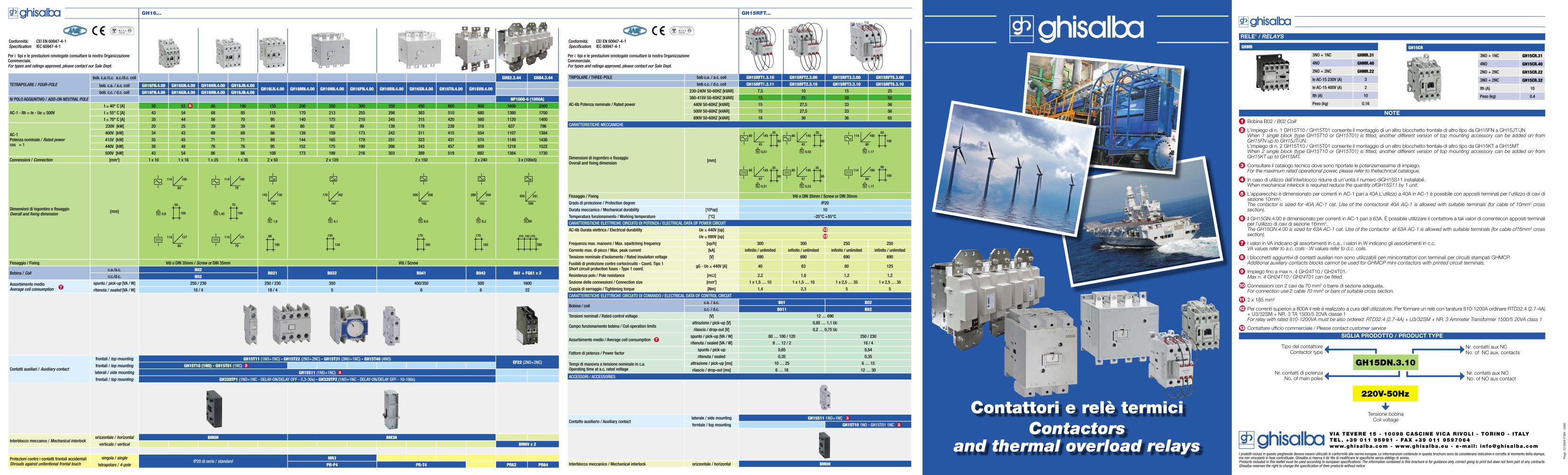 CONTACTORS - GHISALBA
