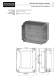 EU2K - single safety beam Operating Instructions - Fiessler Elektronik