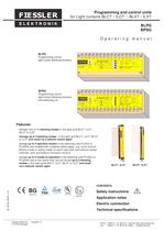 Operating Instructions: Programming devices for BLCT