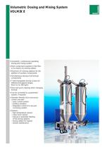 SOMOS Volumetric Dosing and Mixing System VOLMIX E 