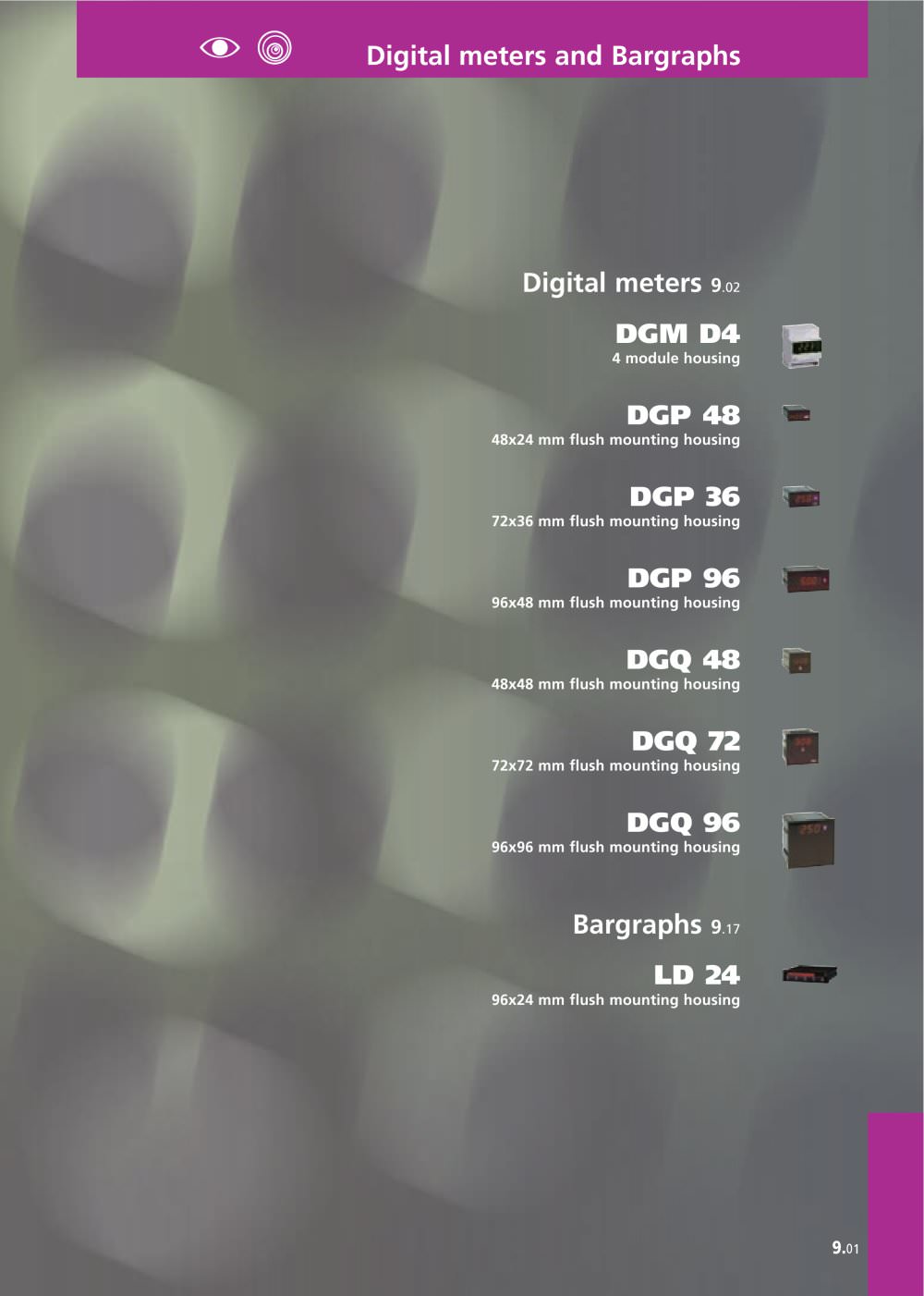 Digital meters and Bargraphs - IME