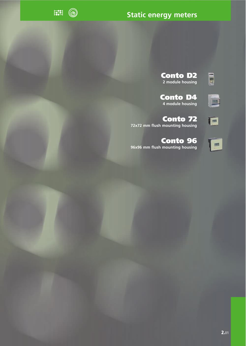Static energy meters - IME